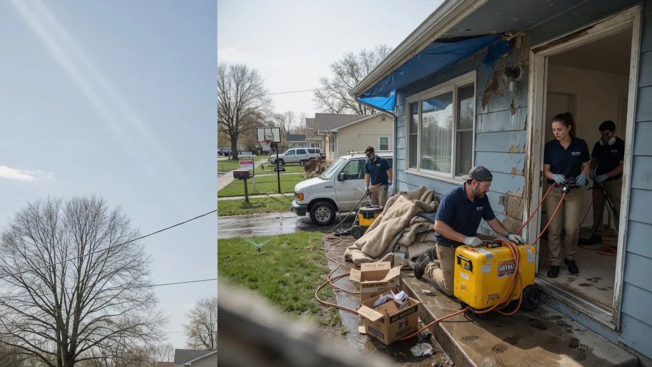 Basement Flood Cleanup in Clementon, NJ near me